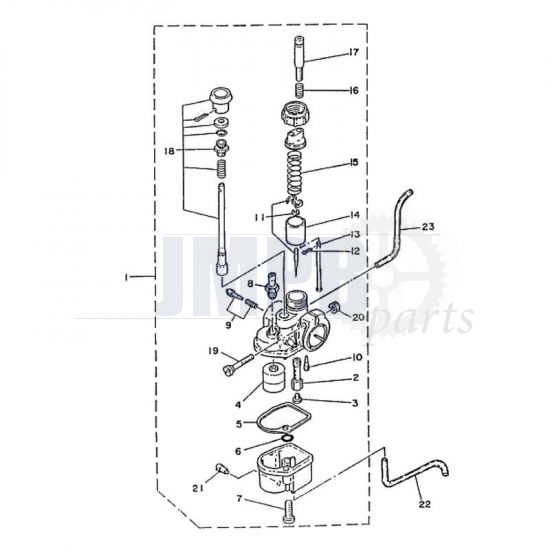 Carburettor Yamaha FS1 2RU