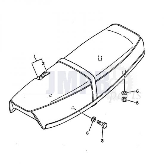 Buddyseat Yamaha FS1 2RU