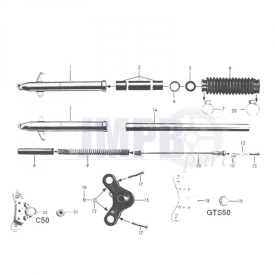 Fork Zundapp 517